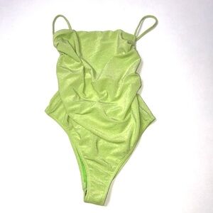 NWOT Bec & Bridge  Green swimsuit size 6